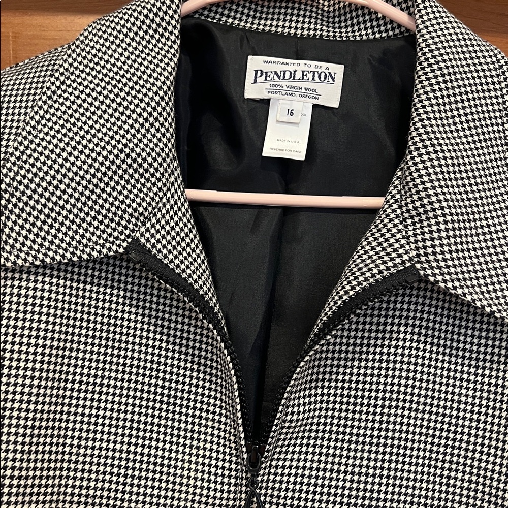 Pendleton Houndstooth Jacket - image 2